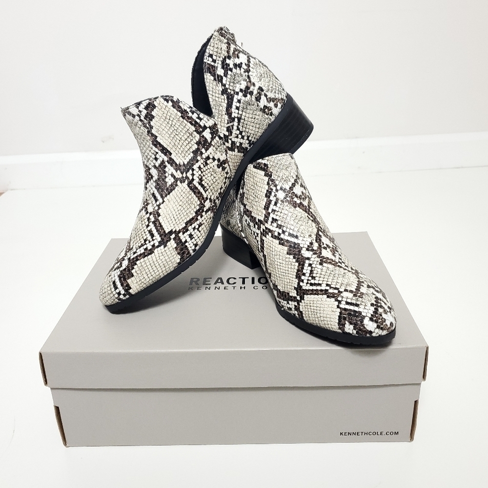 Kenneth Cole snakeskin embossed boot 7